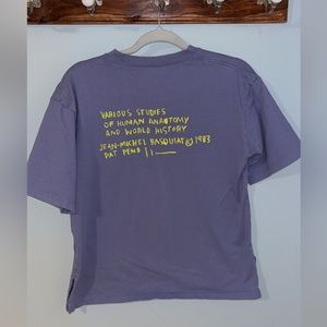 Jean-Michel Basquit shirt womens XS, no tags never worn